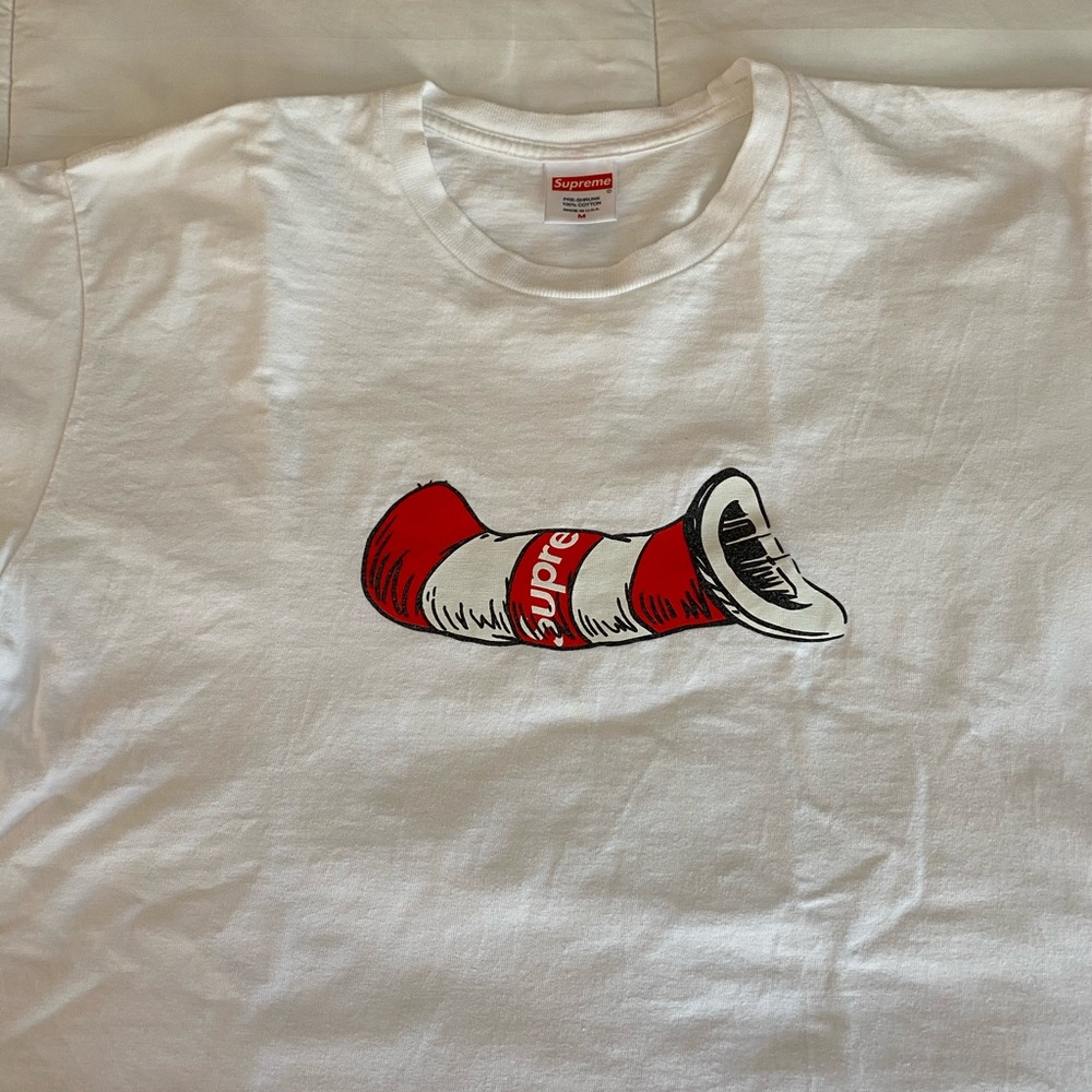 Supreme Cat in The Hat T-Shirt